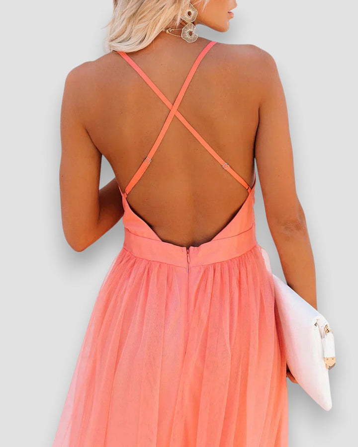 Lidia – Robe Maxi Élégante et Polyvalente