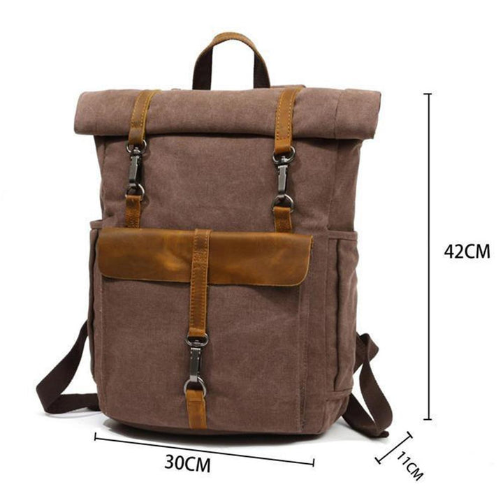 ZURICH - Sac à dos en toile rétro