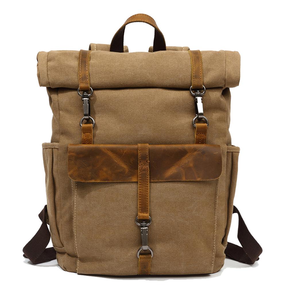 ZURICH - Sac à dos en toile rétro