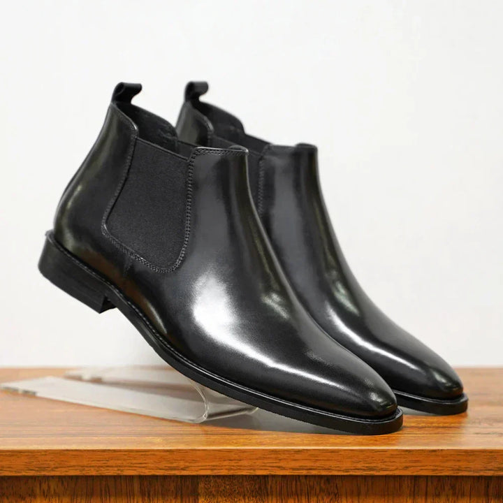 Blake – Bottines Chelsea en Cuir Vegan Raffinées
