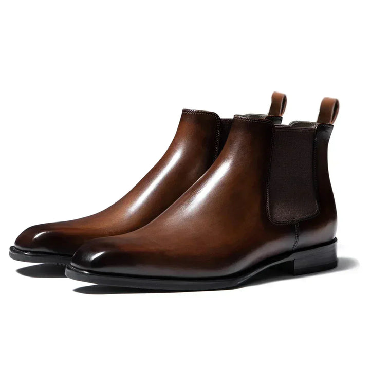 Blake – Bottines Chelsea en Cuir Vegan Raffinées