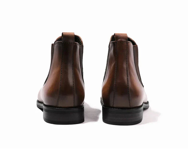 Blake – Bottines Chelsea en Cuir Vegan Raffinées