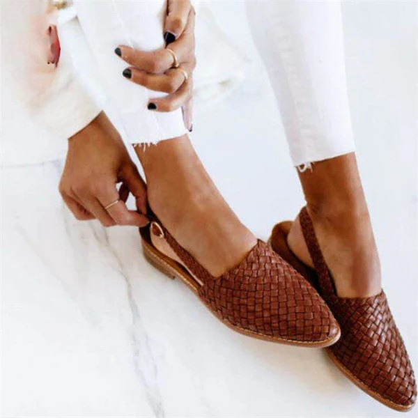 Bianca – Mocassins Tressés d’Exception