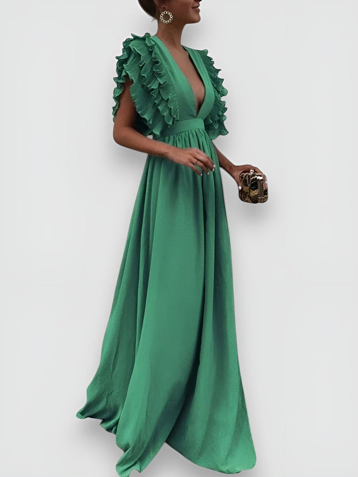 Ginevra – Robe à Décolleté en V