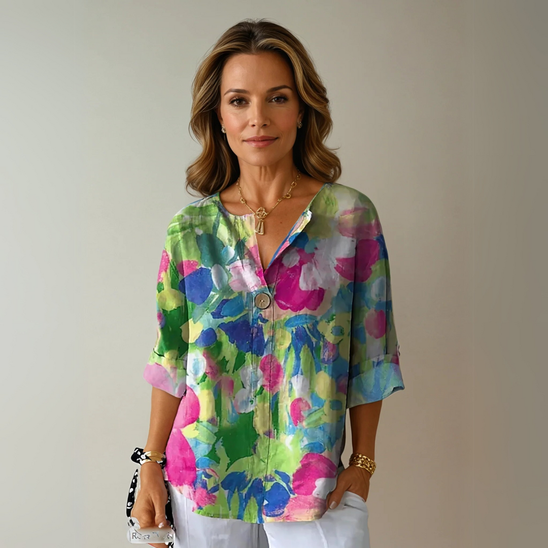 Arlene - Blouse avec Imprimé Floral